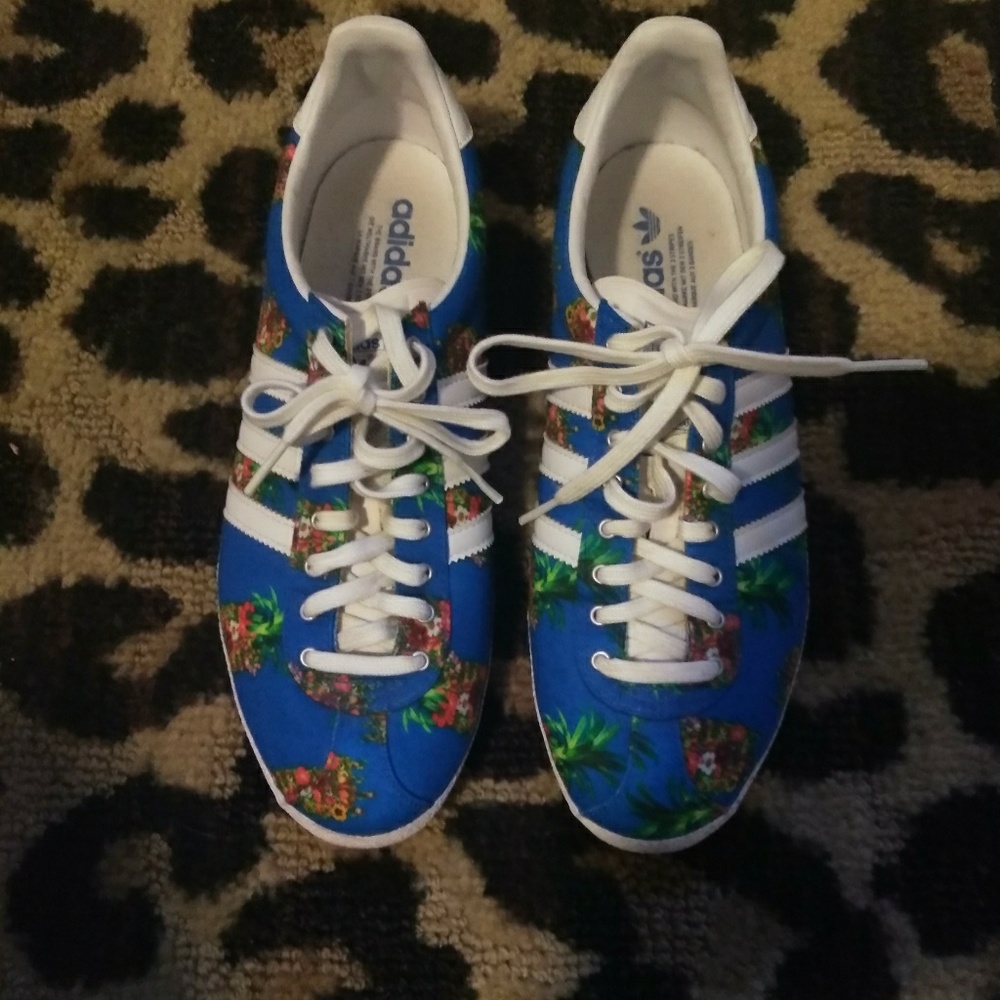Adidas Gazelle Pineapple Print